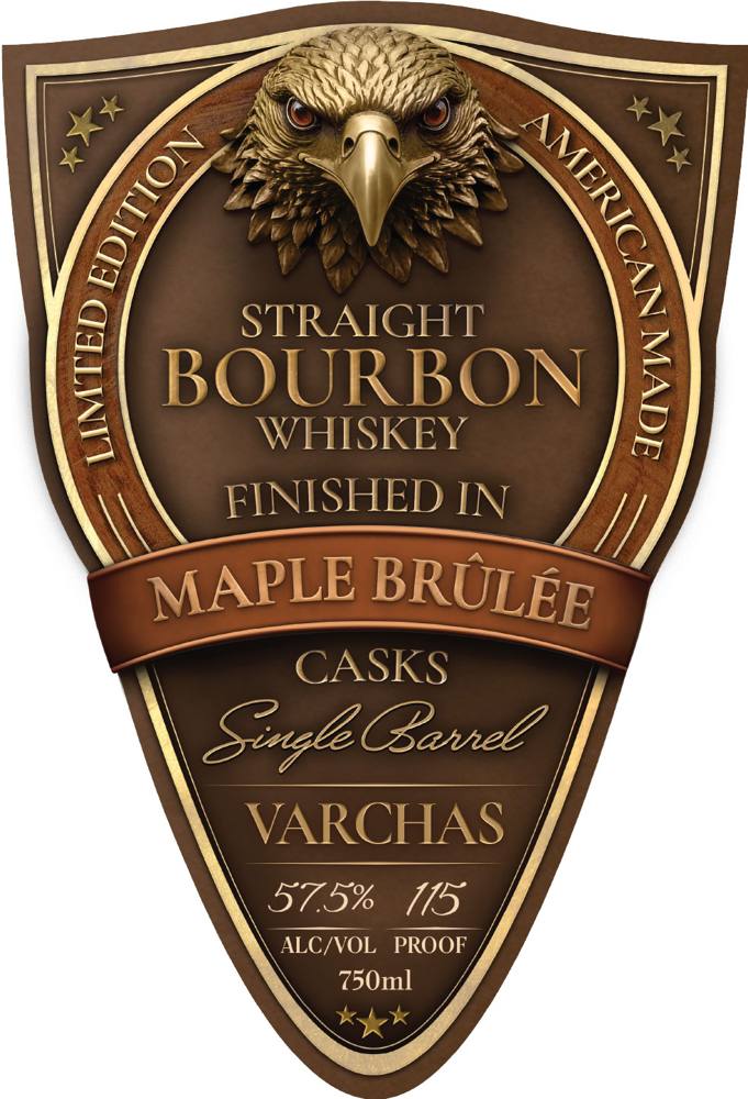 Label for Varchas, Limited Edition, whiskey specialty, filed by Shankar Distillers